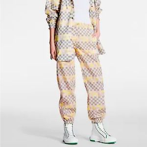 Louis Vuitton Damier Pixel Women’s Jogger Pants US Large NWT